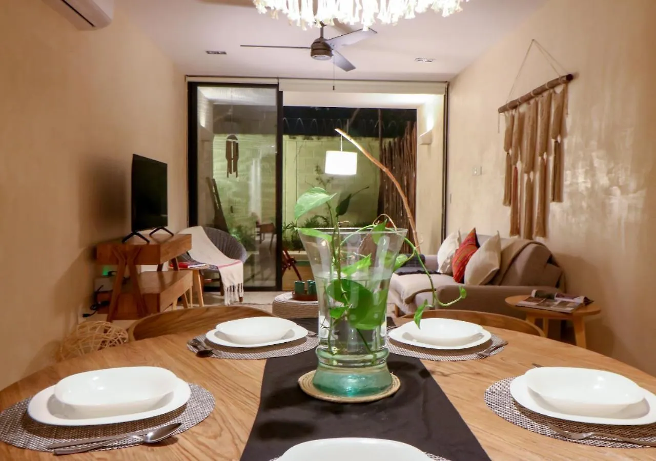 Departamento 2 Recamaras Con Alberca Privada A 10 Minutos De La Playa Apartment Tulum Mexico