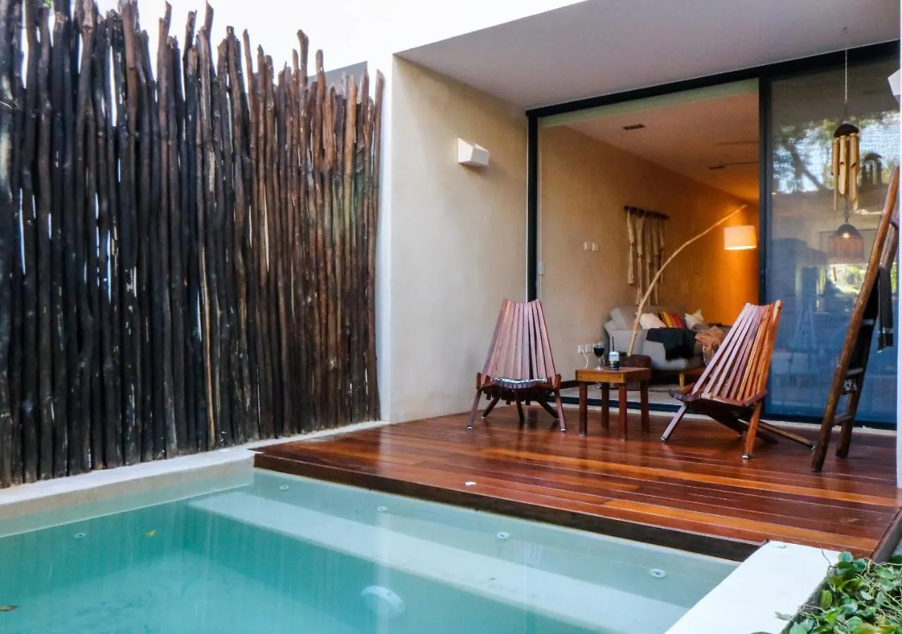 Departamento 2 Recamaras Con Alberca Privada A 10 Minutos De La Playa Apartment Tulum