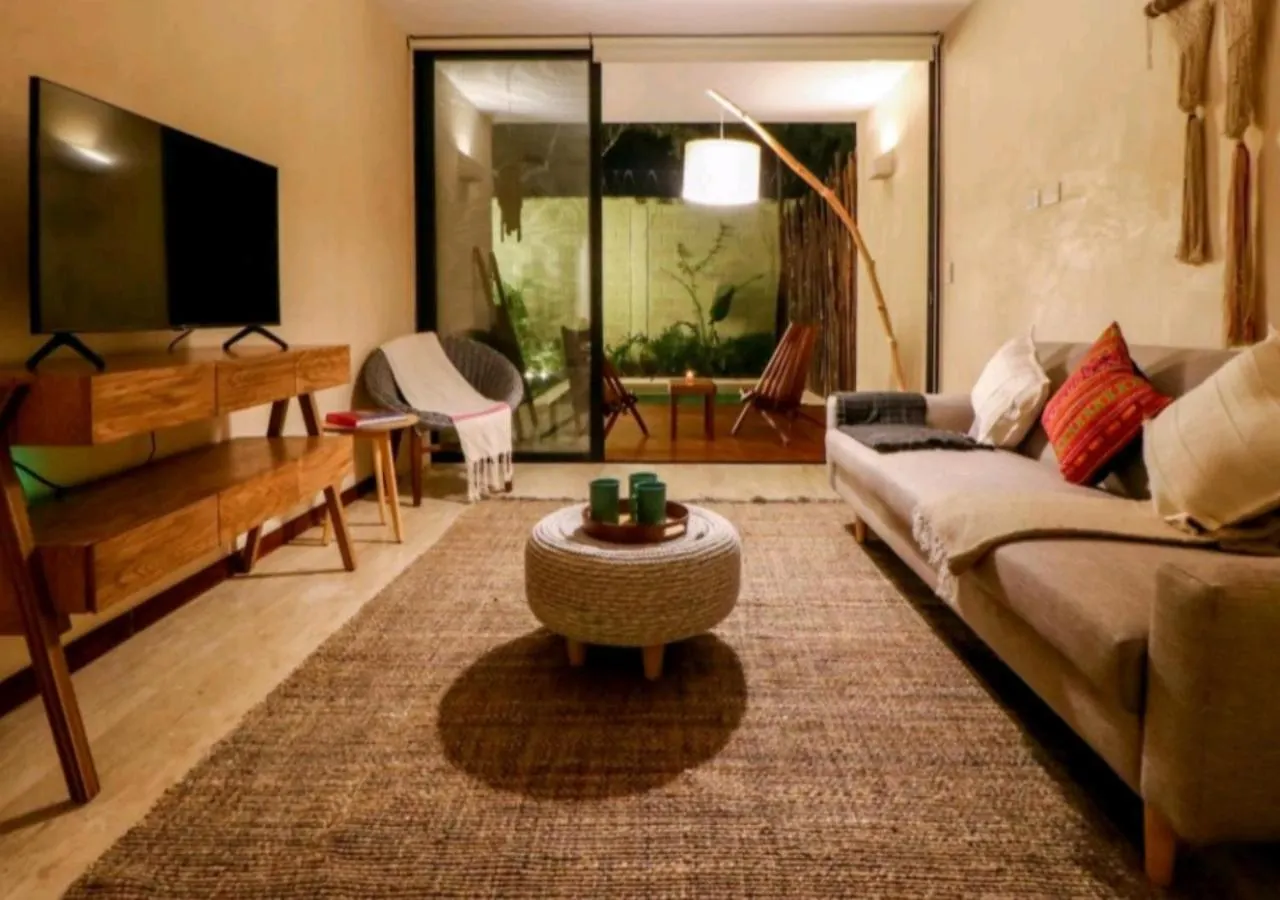 Departamento 2 Recamaras Con Alberca Privada A 10 Minutos De La Playa Apartment Tulum