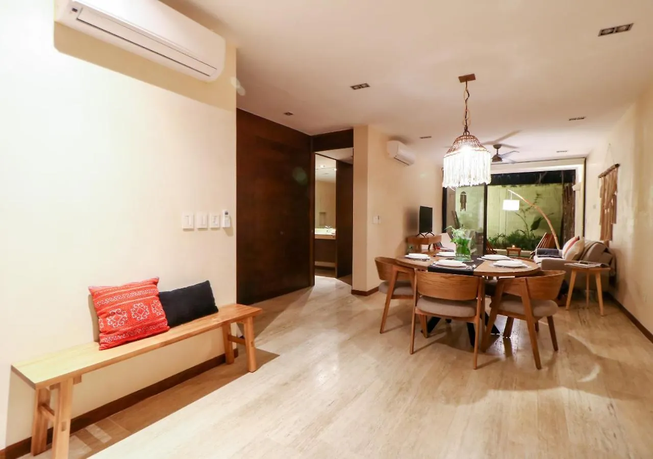 Departamento 2 Recamaras Con Alberca Privada A 10 Minutos De La Playa Apartment Tulum Mexico