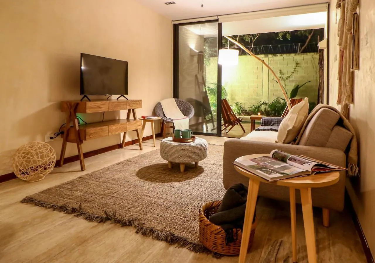 Departamento 2 Recamaras Con Alberca Privada A 10 Minutos De La Playa Apartment Tulum