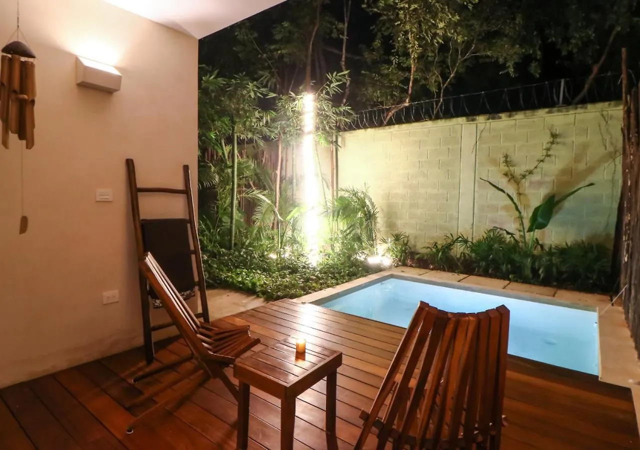 Departamento 2 Recamaras Con Alberca Privada A 10 Minutos De La Playa Apartment Tulum Mexico