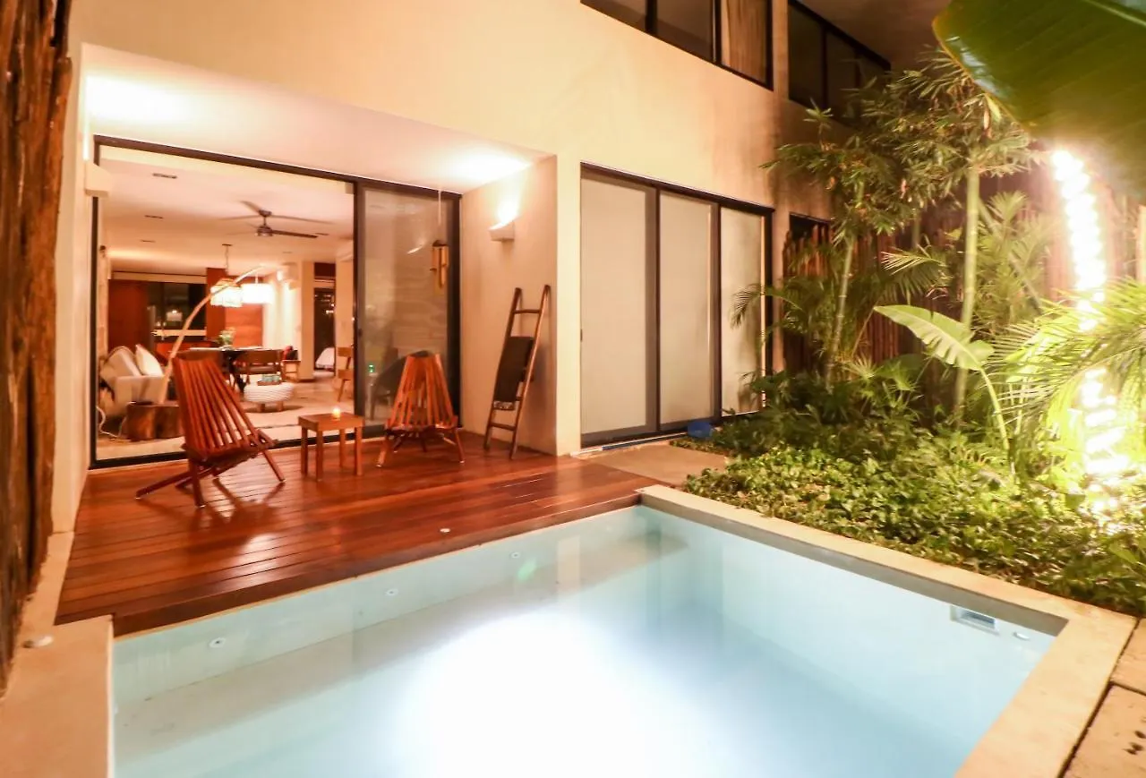 Departamento 2 Recamaras Con Alberca Privada A 10 Minutos De La Playa Apartment Tulum